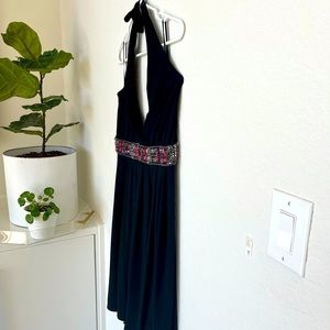 WHBM Halter Embellished Dress
